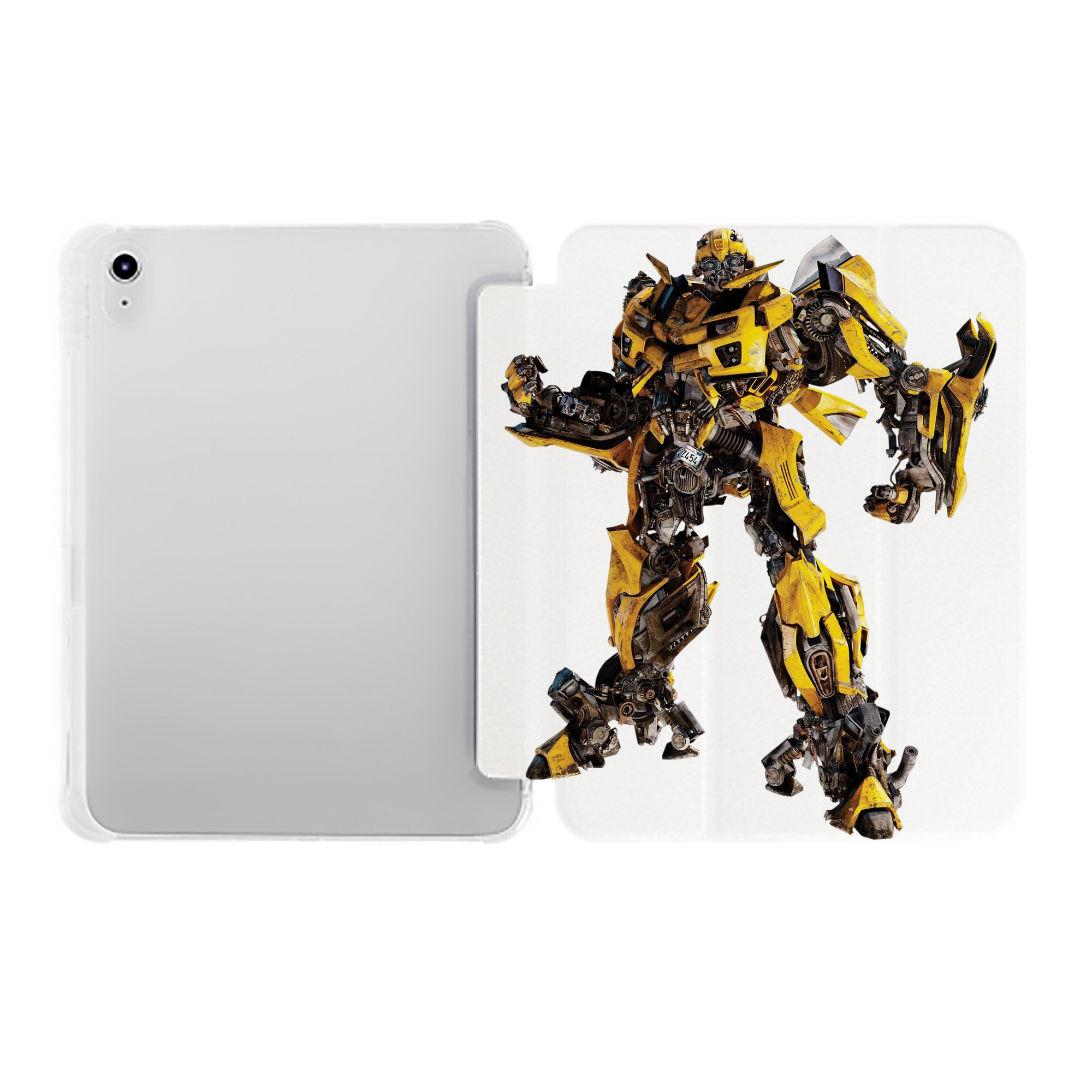 （画像用）  IPad ケース ペン収納付き 三つ折りスタンド PUレザー×シリコン 対応機種9.5/10.5/10.9インチ